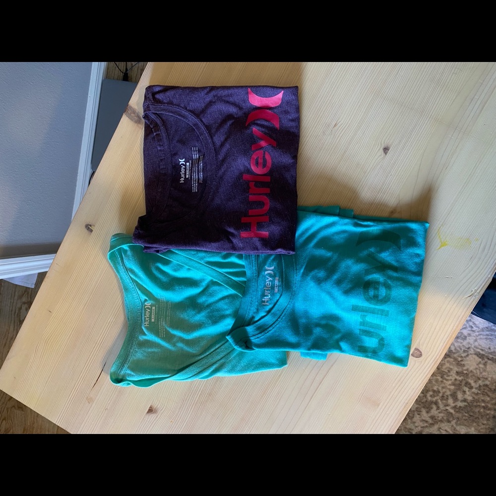 Hurley Tee’s-please read description